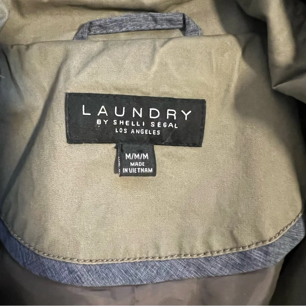 Laundry By Shelli Segal Olive Utility Jacket - Picture 2 of 7